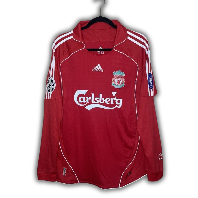 Fernando Torres #9 Liverpool FC Champions League 2007-2008 Long Sleeve Jersey