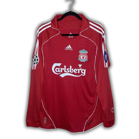 Fernando Torres #9 Liverpool FC Champions League 2007-2008 Long Sleeve Jersey